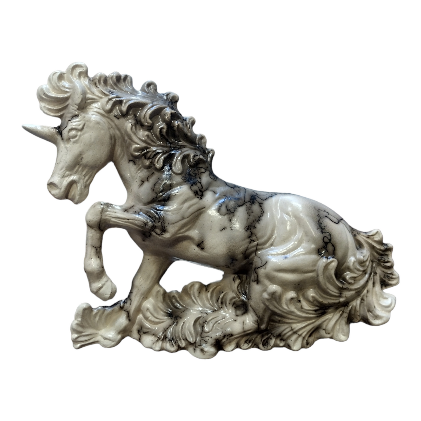 Handmade Horsehair Unicorn Pottery