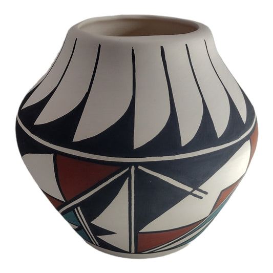 Handmade Medium Native American Acoma Pottery